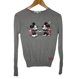 DISNEYPARKS SWEATER MICKEY AND MINNIE XS